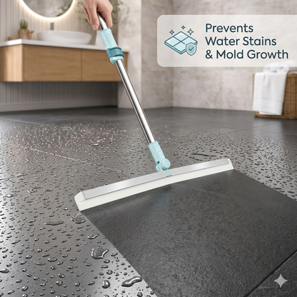 Streak free floor wiper
